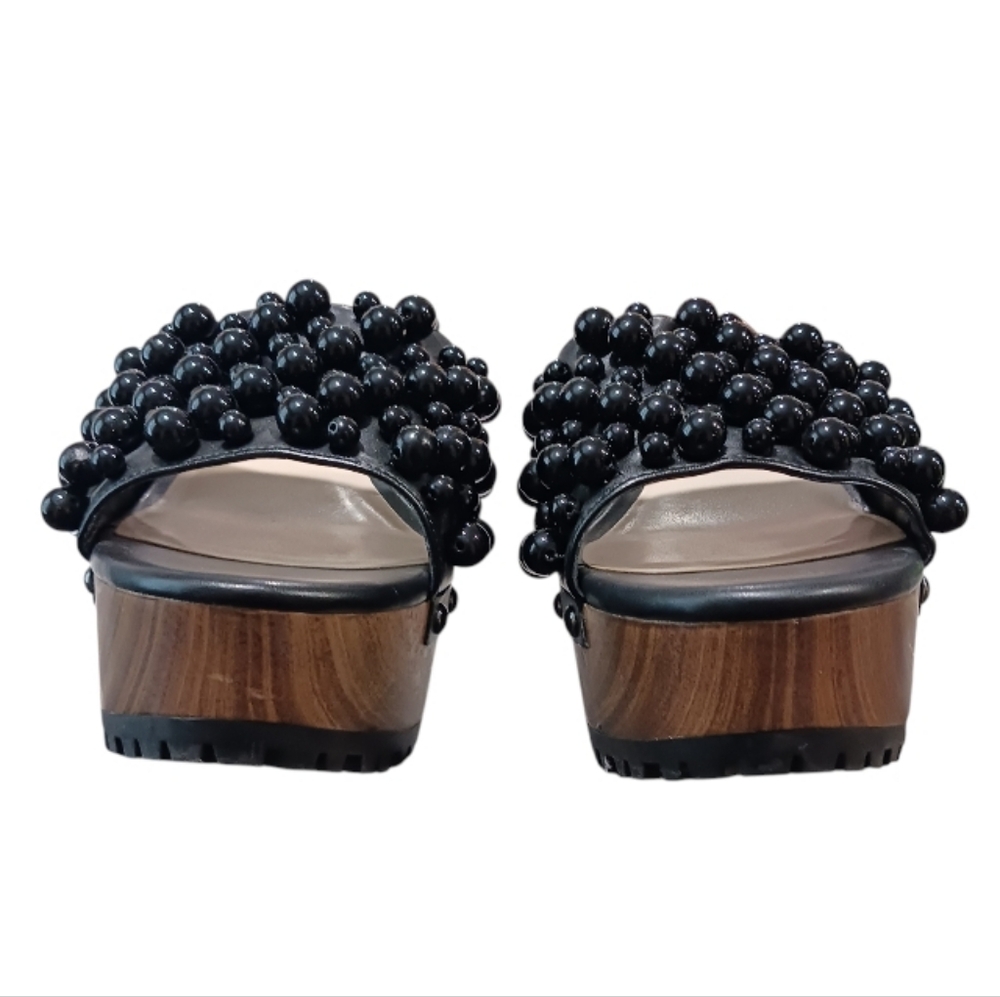 Jessica Simpson Telina2 Pearl Platform Block Heel Slide Sandals - Picture 5 of 9